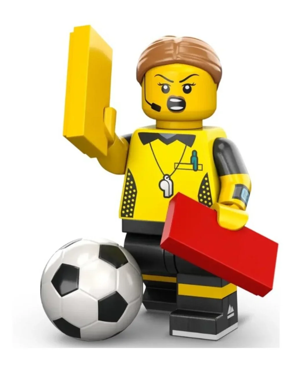 NEW SEALED Lego Series 24 Minifigure 71037 Collectible Football Referee Soccer